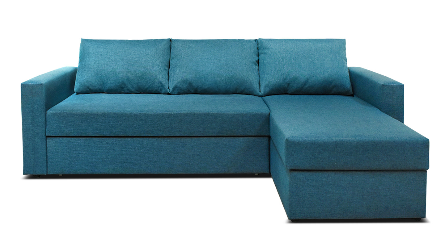 Марибо диван-кровать угловой (ткань мебельная Baltic Coffee)