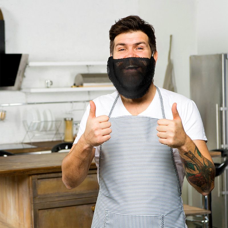 Набородники одноразовые, 100 шт. Защитная сетка для повара ...