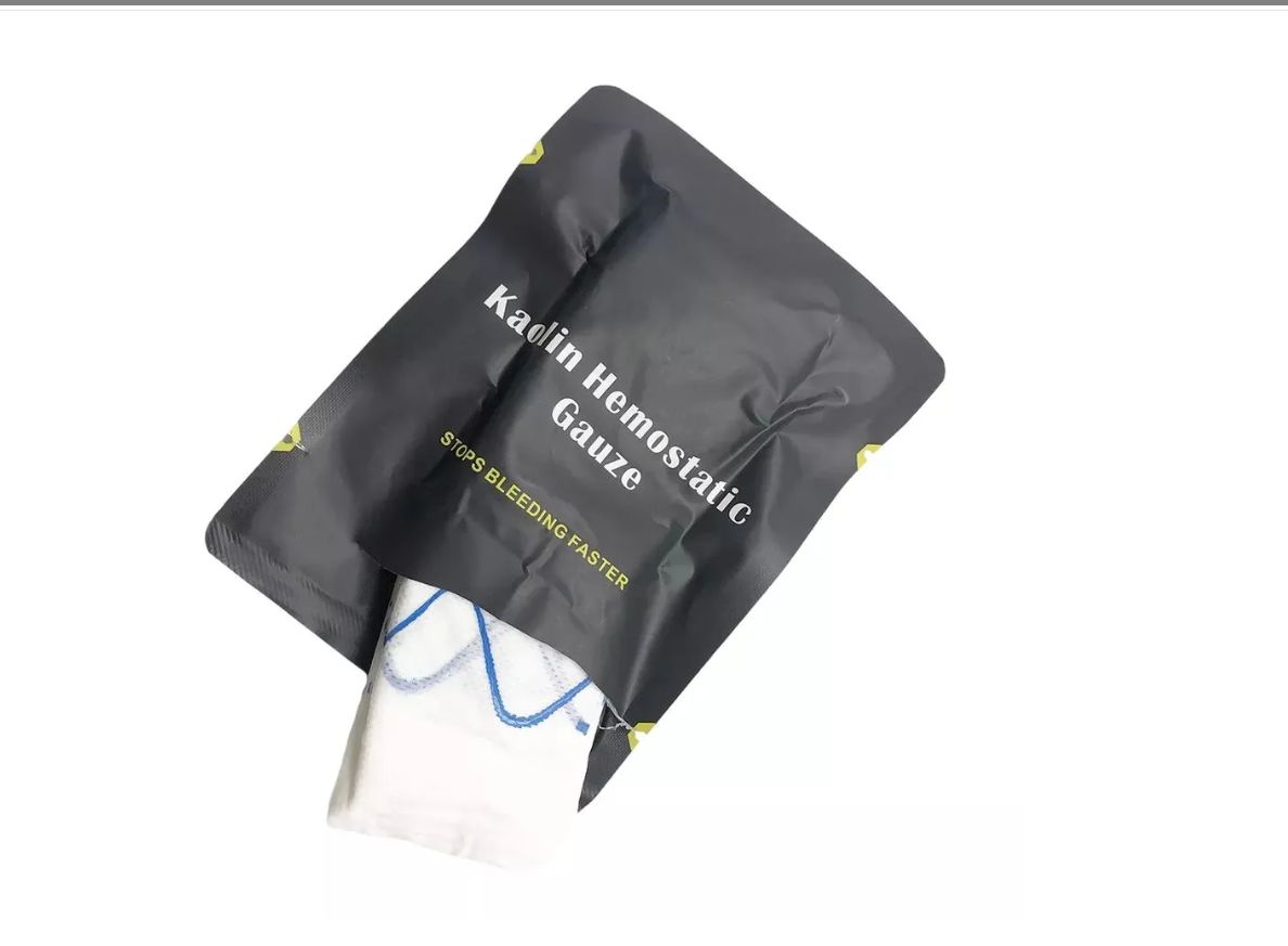 Kaolin Hemostatic Gauze, Кровоостанавливающая каолиновая марля ...