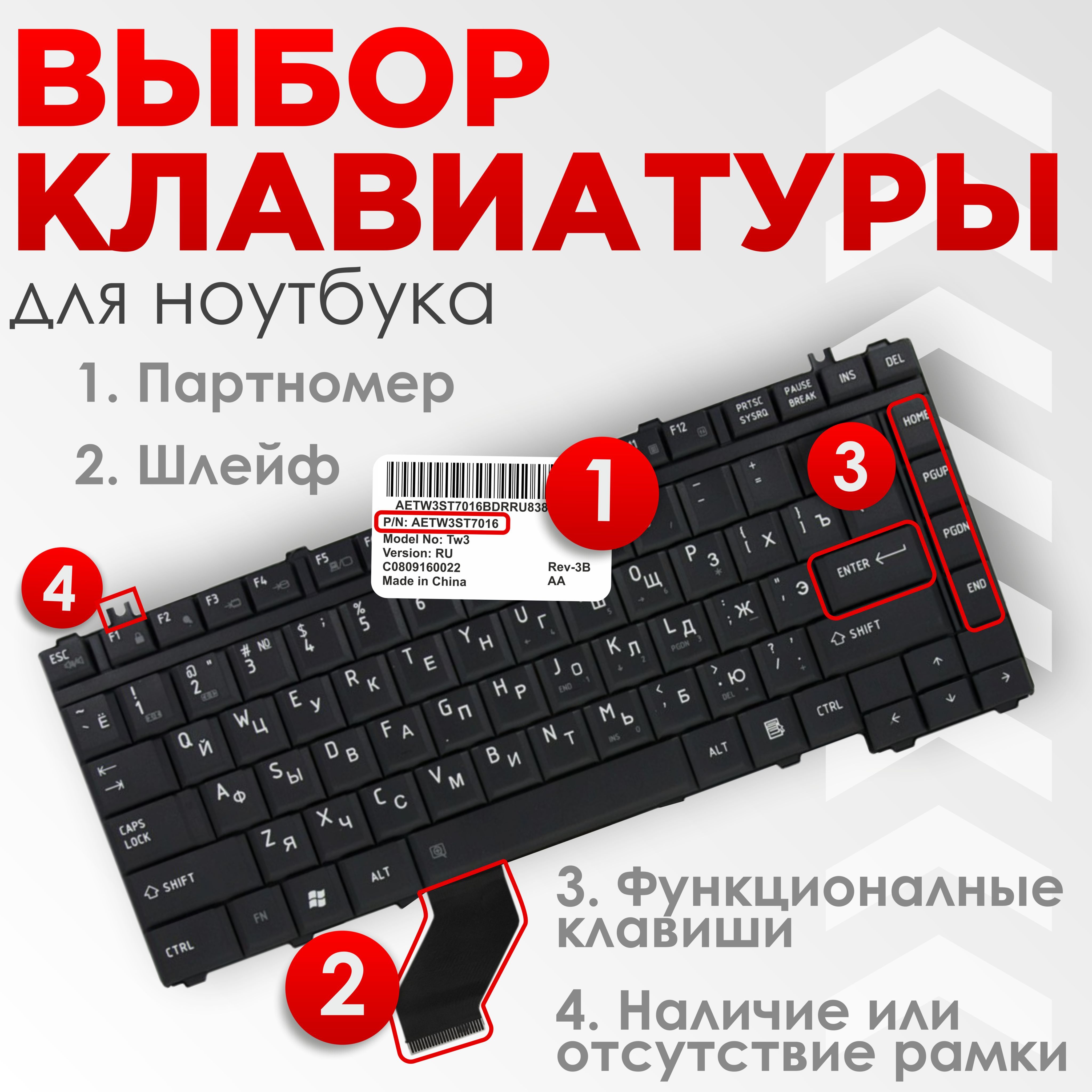 Клавиатура VB для ноутбука Toshiba Satellite C650 C660 C670 белая - купить  с доставкой по выгодным ценам в интернет-магазине OZON (560603318)