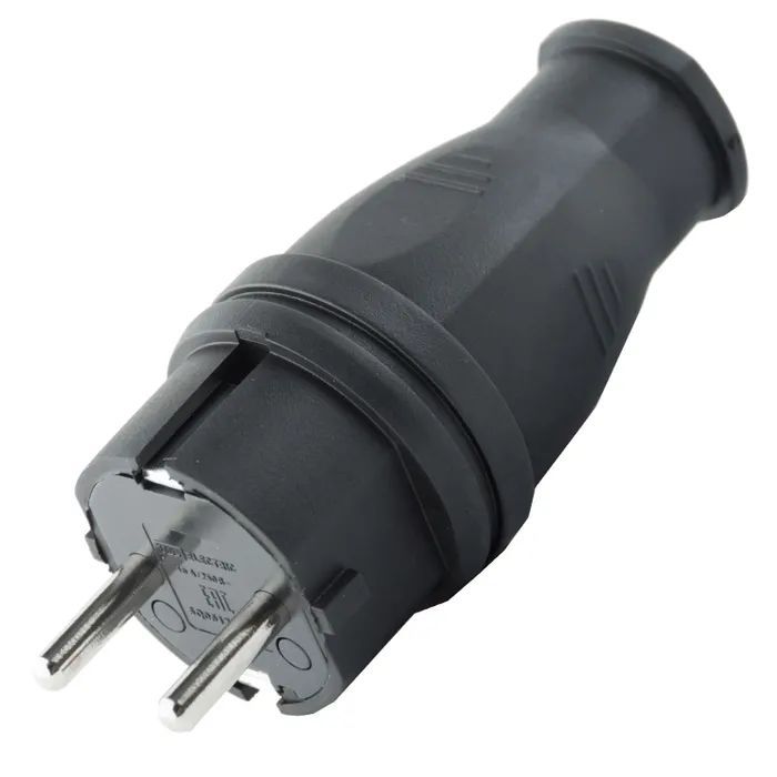 UNIVersal Вилка электрическая 16А, 1 шт. - купить с доставкой по ...