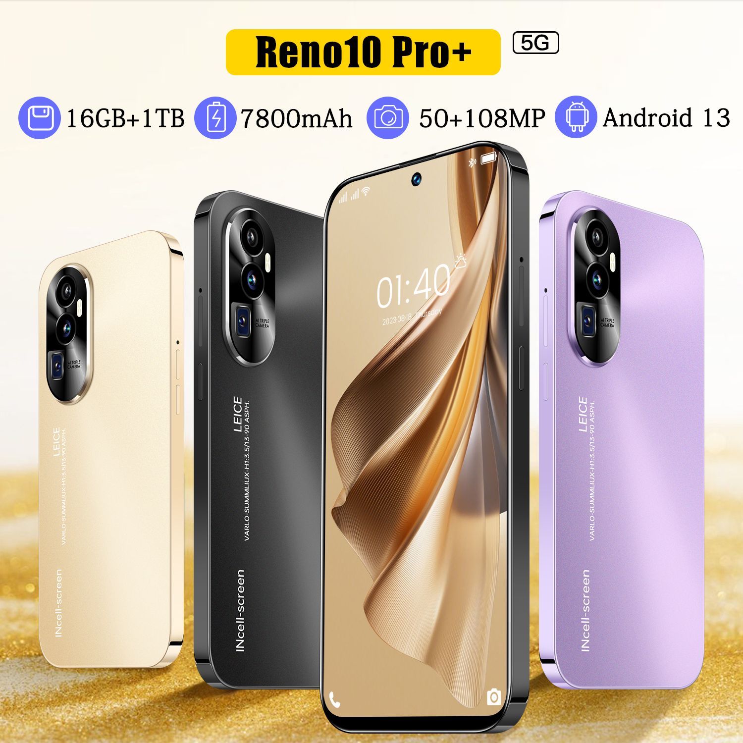 Смартфон Reno10 Pro на русском языке - купить по выгодной цене в  интернет-магазине OZON (1274285919)