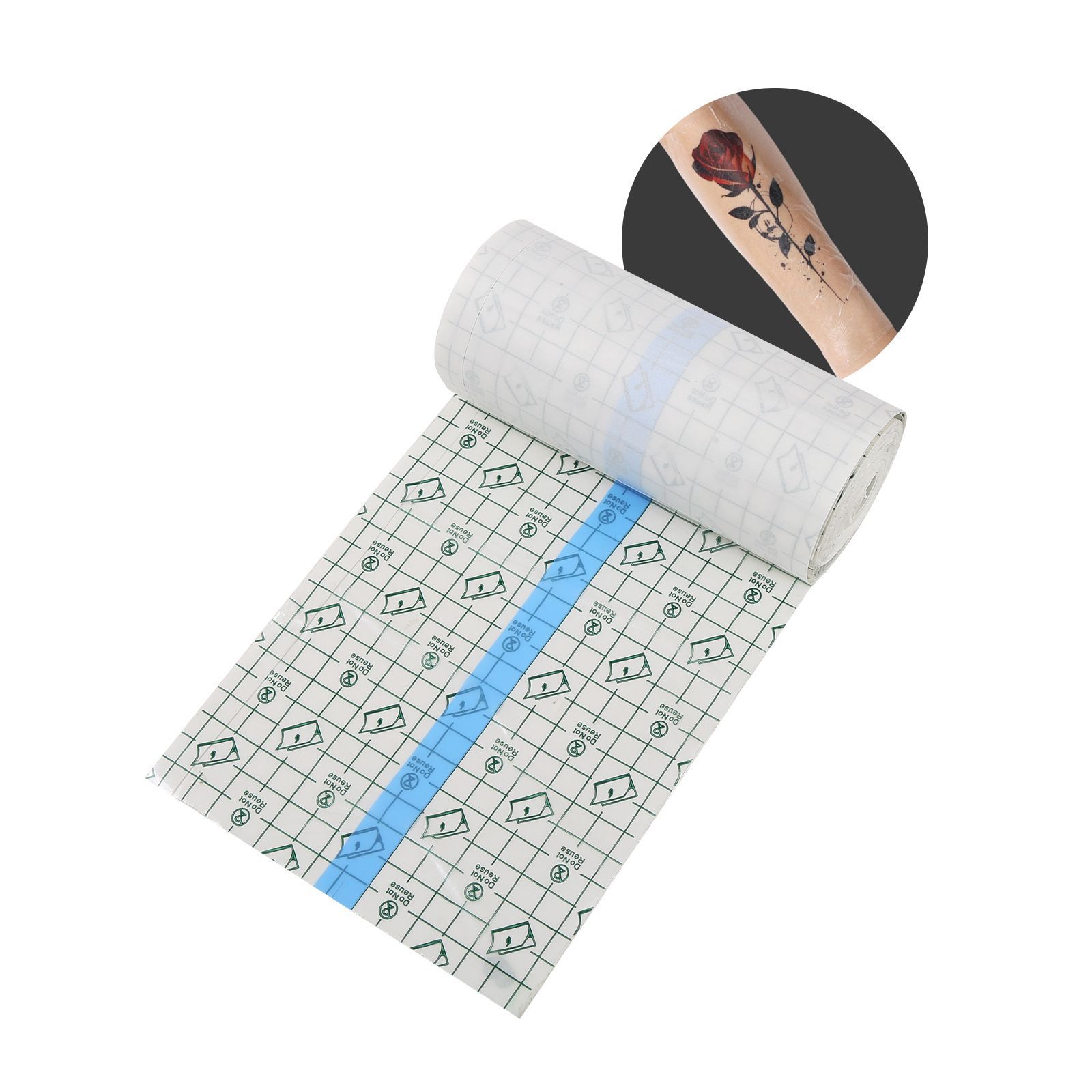 Прозрачная эластичная клейкая повязка, водостойкая крышка ...