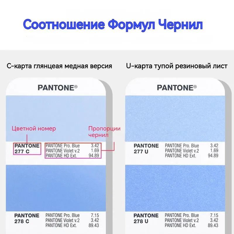 Купить Каталог PANTONE GP1601B по стандартный (Formula Guide) цветовая ...