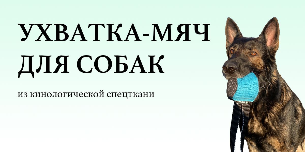 Ухватка мяч для собак из ринговой ткани, черно-голубая - купить с ...