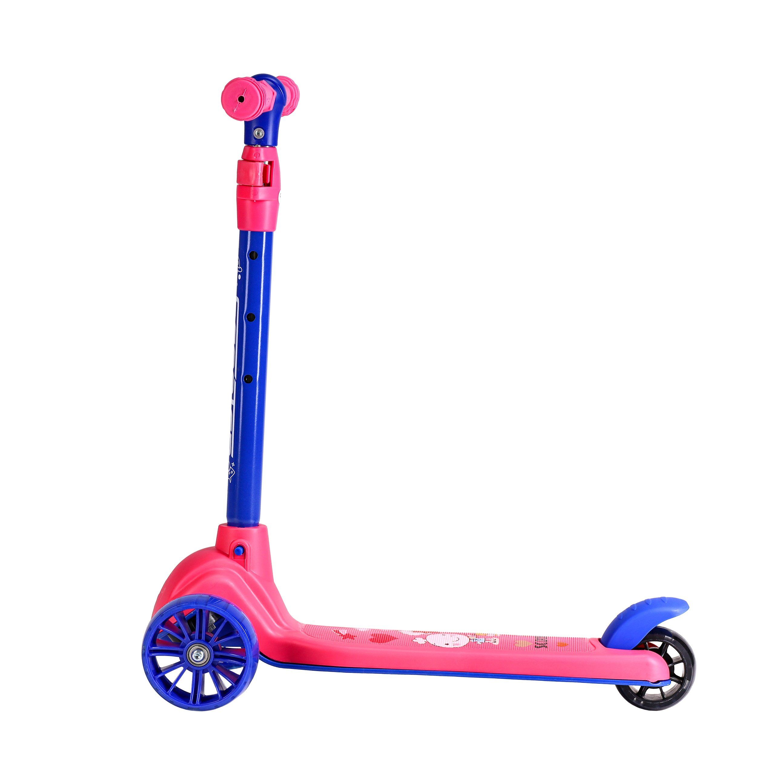 Самокат 3-х колесный SCOOTER Kid, красный Самокат 3-х колесный SCOOTER Kid, красный