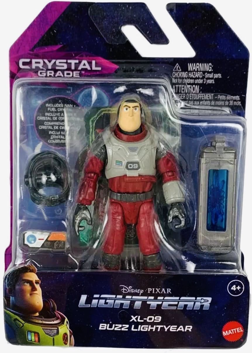 Дисней Pixar Lightyear XL-09 Crystal Grade Space Ranger Alpha Buzz Lightyear Figure