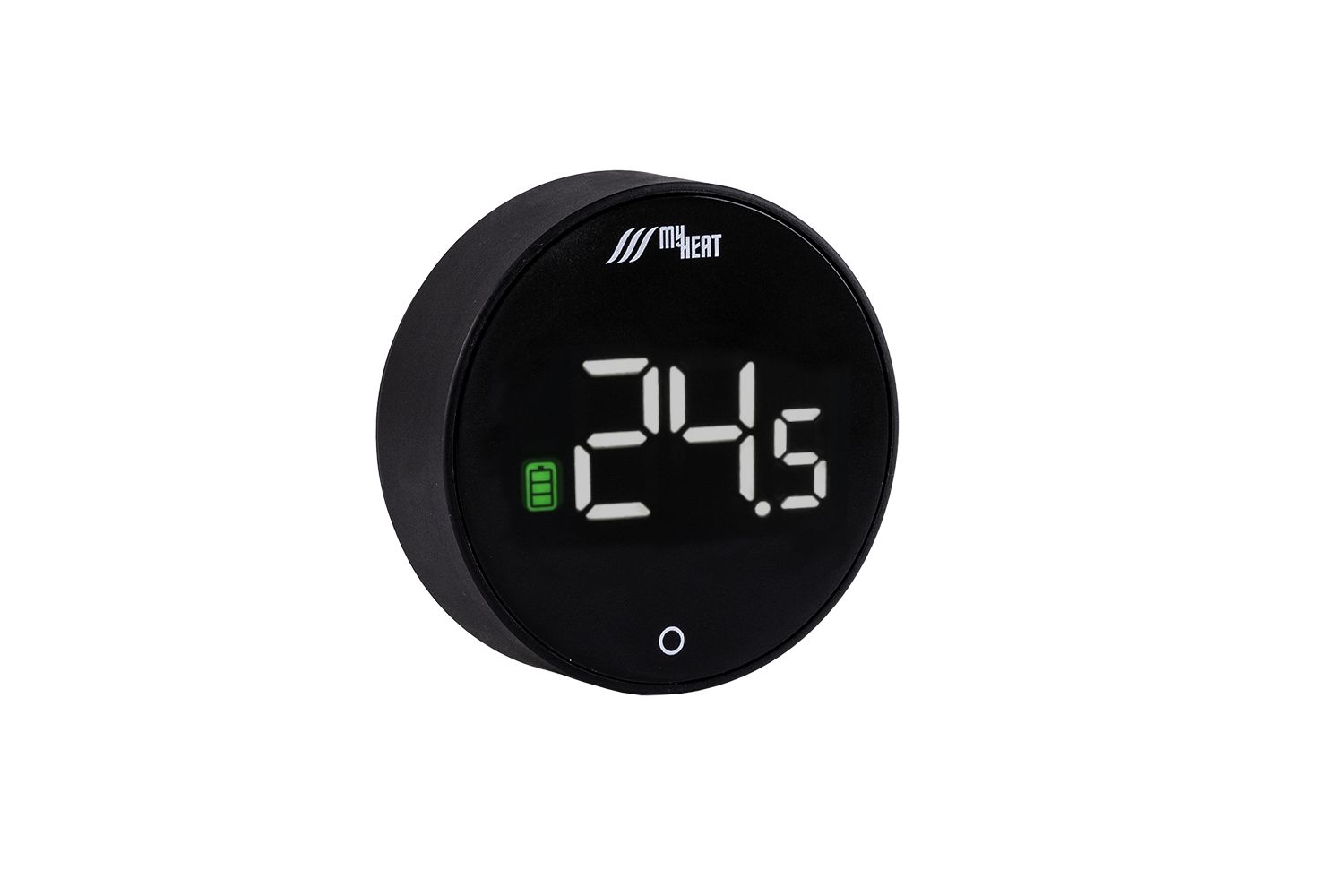 КомнатныйтермостатMyHeat(черный)дляконтроллеров