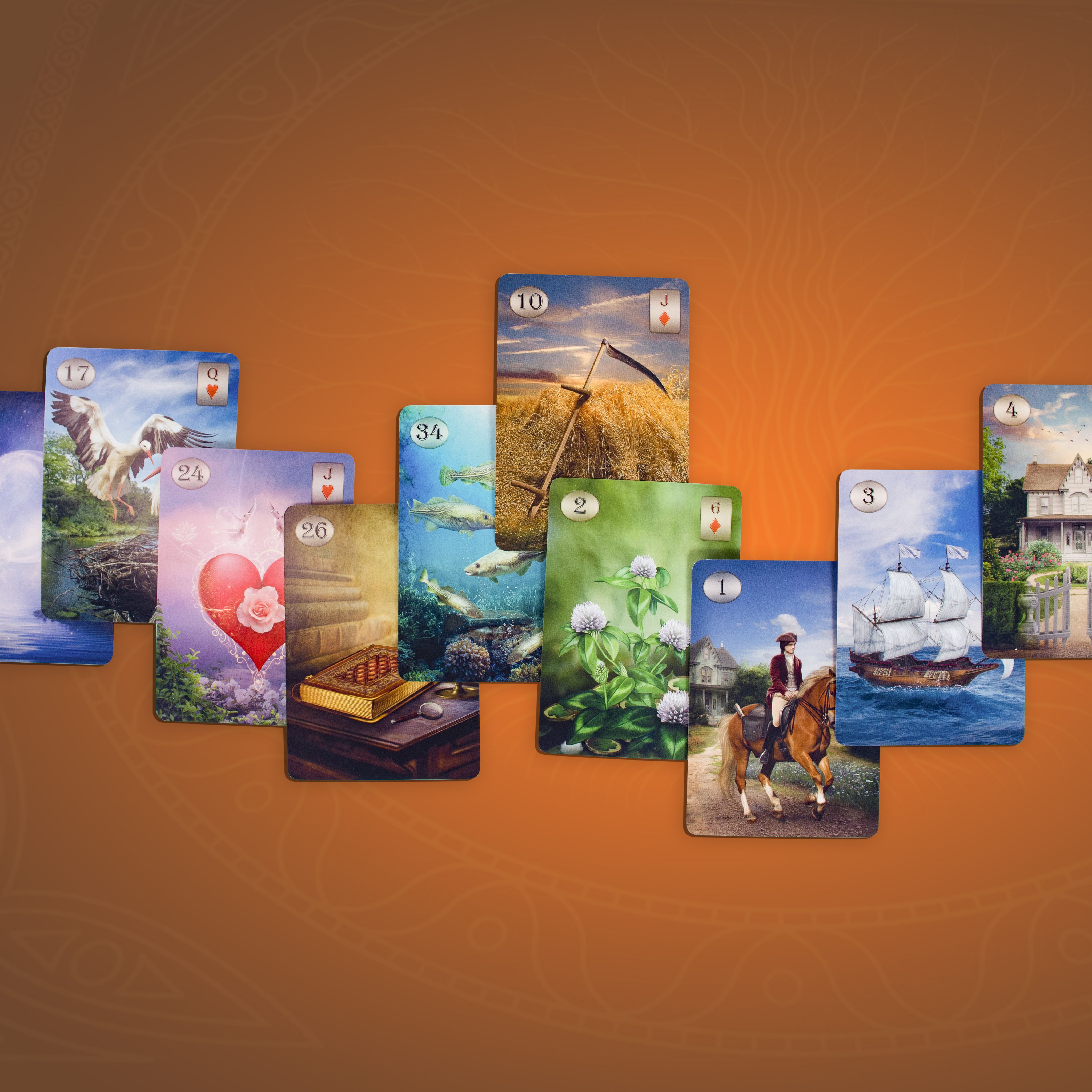 Карты Таро Оракул Телема Ленорман - купить с доставкой по выгодным ...