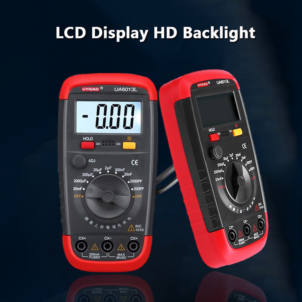 UYIGAO UA6013L Профессиональный цифровой тестер конденсаторов ...