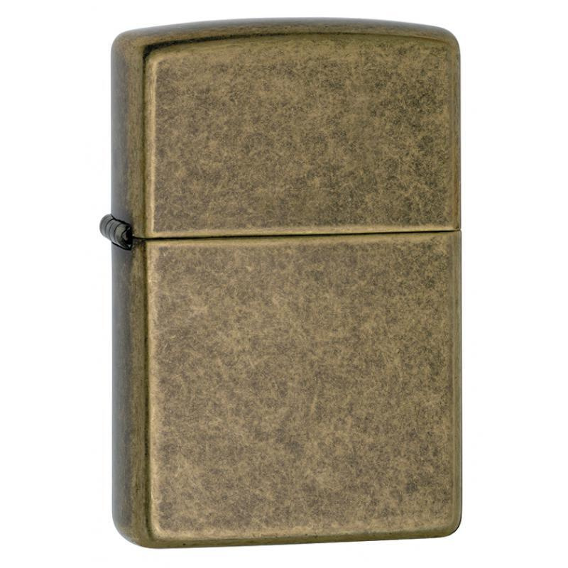 Зажигалка бензиновая ZIPPO Anitque Brass #1