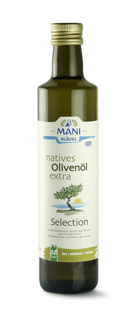 MANI Оливковое масло Extra Virgin, Selection, 500мл #1