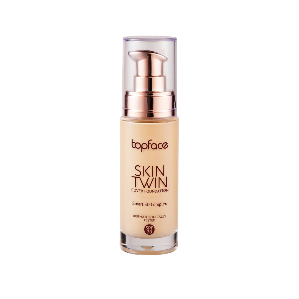 Topface Тональный крем c 3D эффектом "Skin Twin Cover Foundation", тон 005 #1