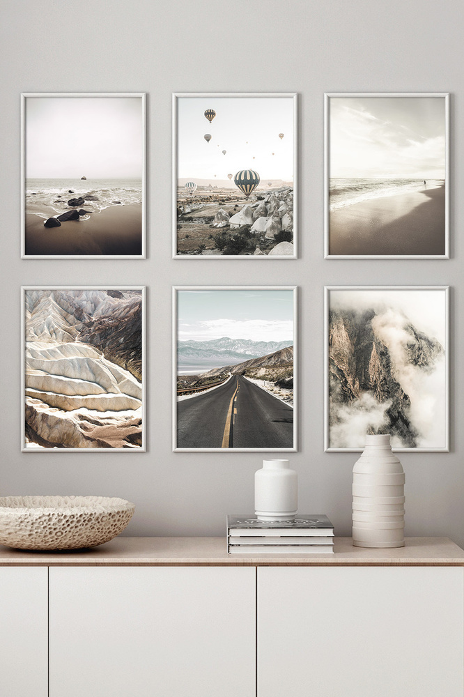 Постеры для интерьера Postermarkt Набор постеров, размер 50х70 см, постеры картины для интерьера в тубусе, #1