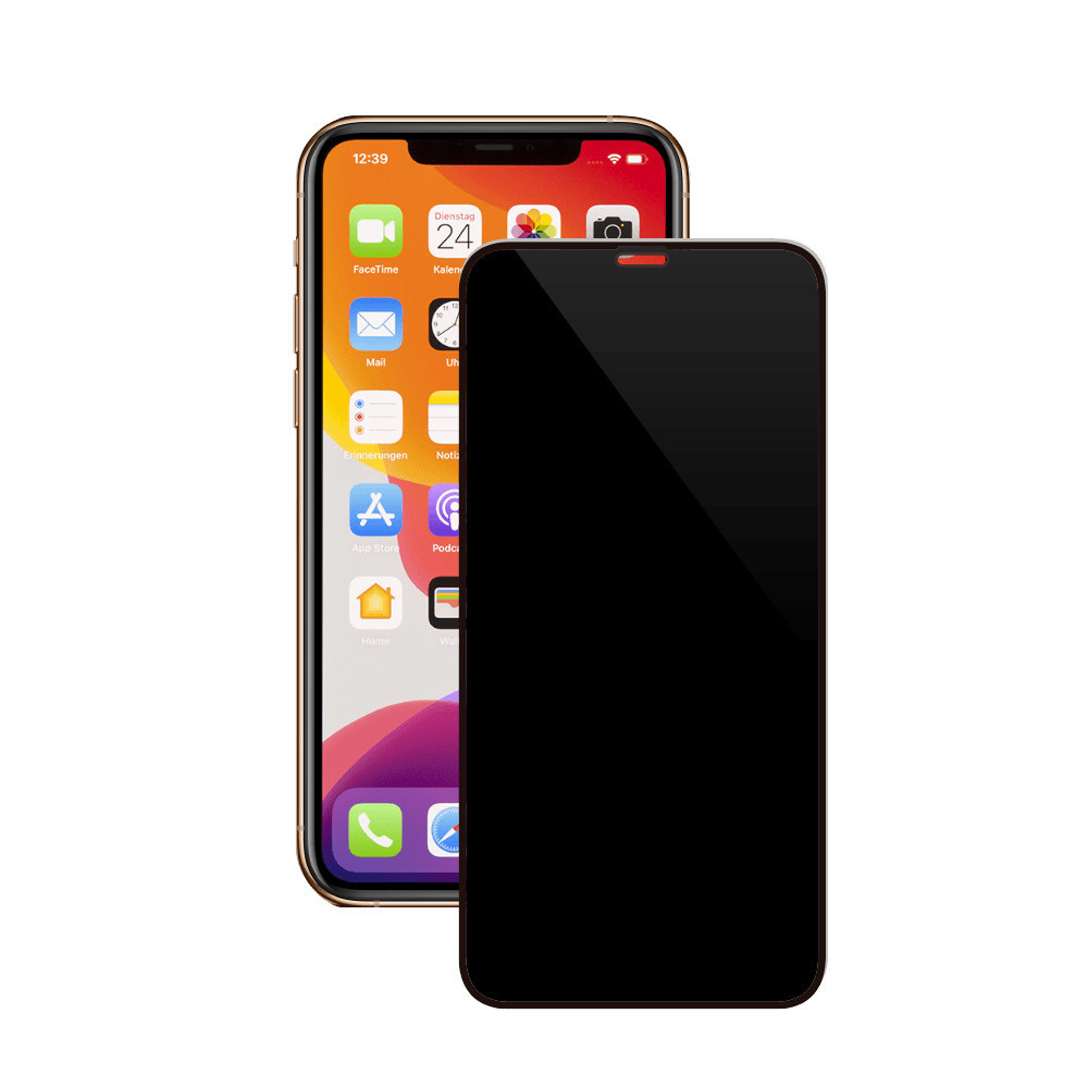 Защитное стекло PRIVACY 2,5D Full Glue для Apple iPhone 12 mini (2020), 0.3  мм, черная рамка, Deppa - купить с доставкой по выгодным ценам в  интернет-магазине OZON (201619064)