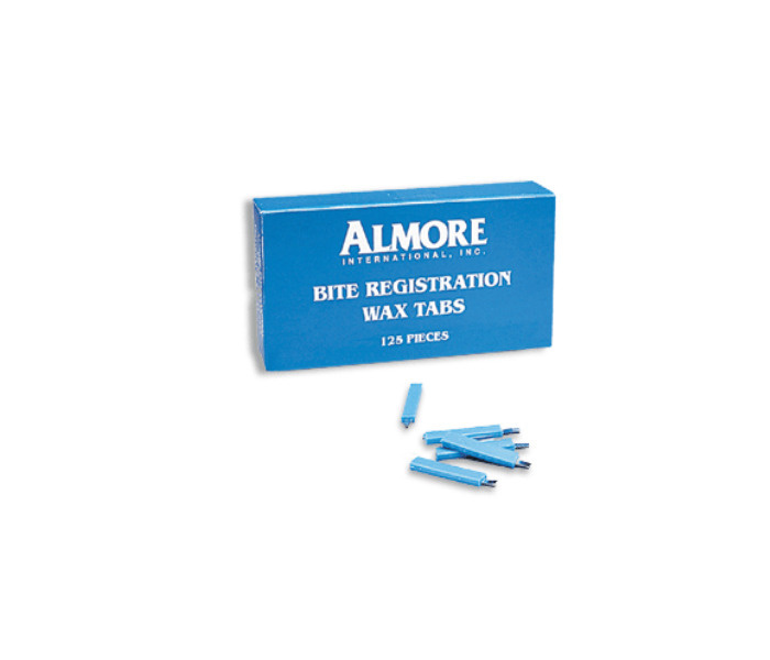 Воск для регистрации прикуса Almore Bite Registration tabs, 125 блоков