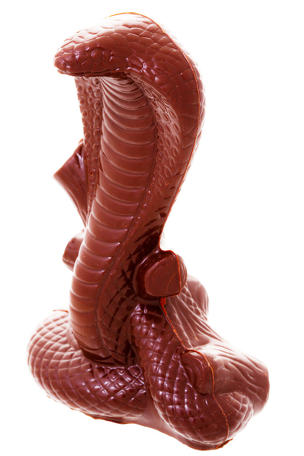 Подарочная шоколадная фигура Frade/Фраде - Змея 99гр (молочный)  #1