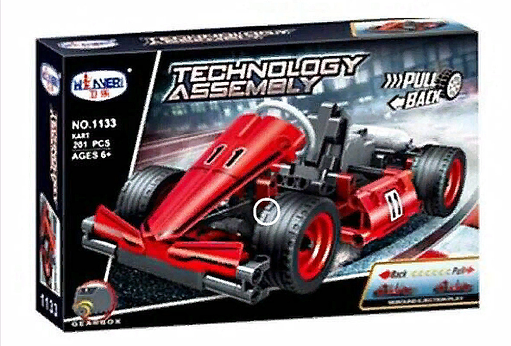 Конструктор Technique Техник (Technic) гоночный болид инерционный 201 ...