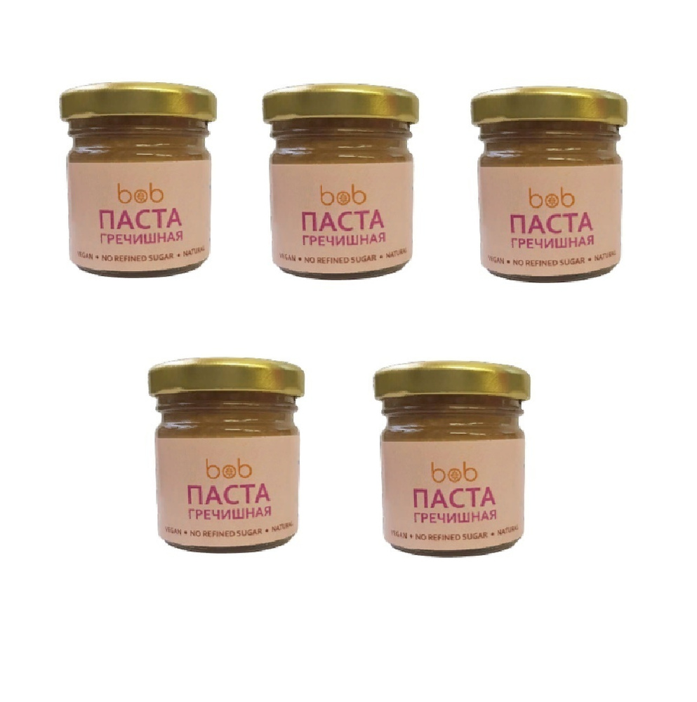 Гречишная паста bob, 45 г.*5 шт. - купить с доставкой по выгодным ценам ...