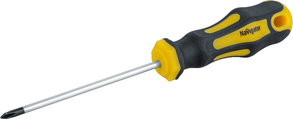 Отвертка Navigator NHT-Ot01-PH0-75, крестовая #1