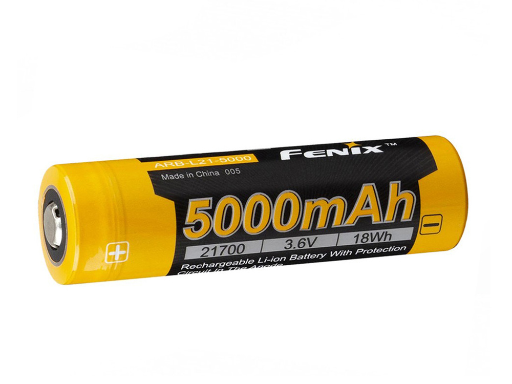 Аккумулятор Fenix ARB-L21-5000 V2.0 21700 Li-ion 5000 mAh - купить с ...