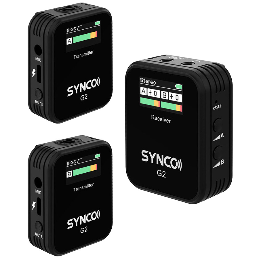 SYNCO Микрофон G2(A2) RX+2TX, черный #1