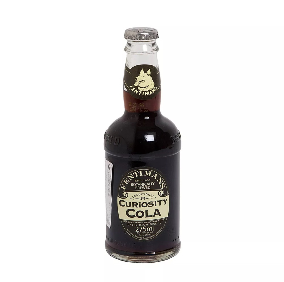 Лимонад Забавная кола, стеклянная бутылка , Fentimans, 0.275 л ...