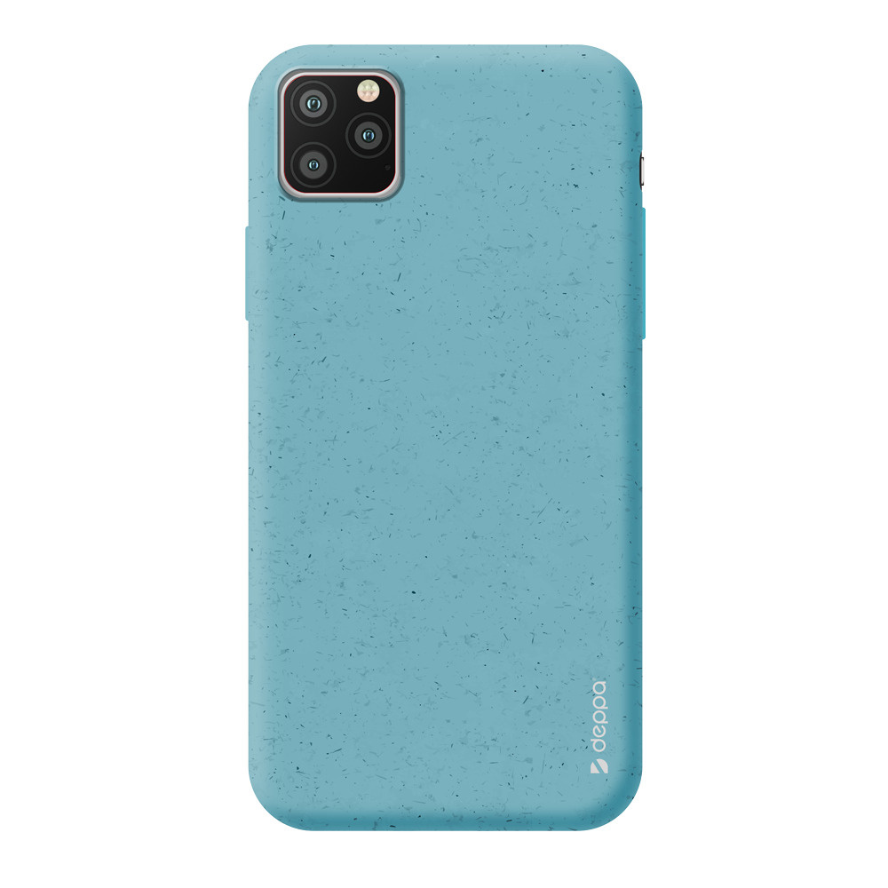 Чехол Eco Case для Apple iPhone 11 Pro Max, голубой, розовый, TPU, DEPPA, 87287  #1