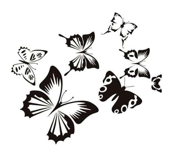 Декор бабочками на стене: делаем своими руками | баня-на-окружной.рф
