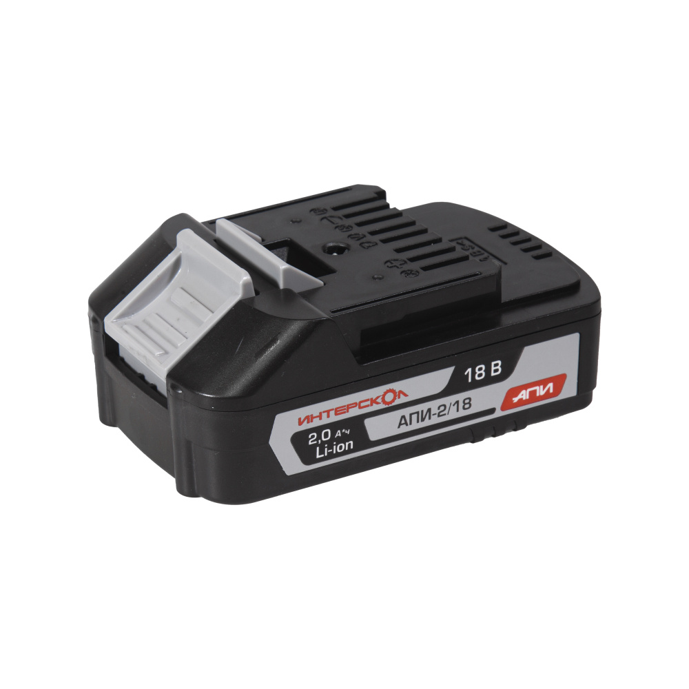 Аккумуляторный блок 2А/ч, 18В, Li-ion ИНТЕРСКОЛ АПИ-2/18 (2400.020 ...
