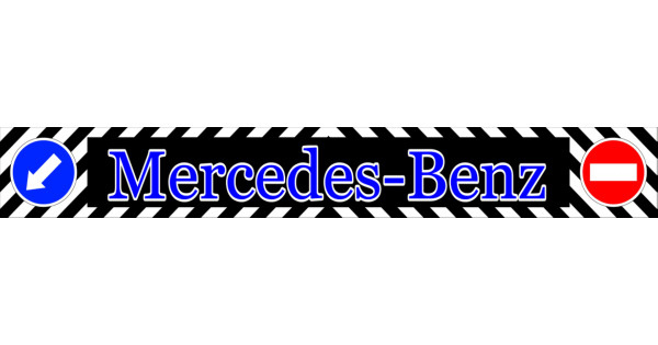 Брызговик длинномер синий на MERCEDES-BENZ 2400*350 #1