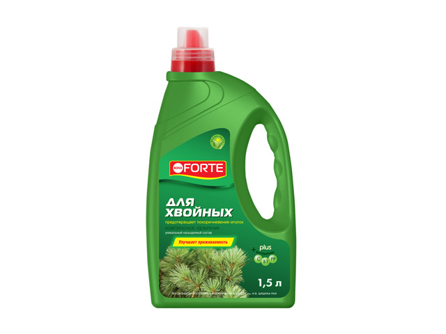 удобрение для хвойных растений BONA FORTE ЖК 1,5л - купить с доставкой ...