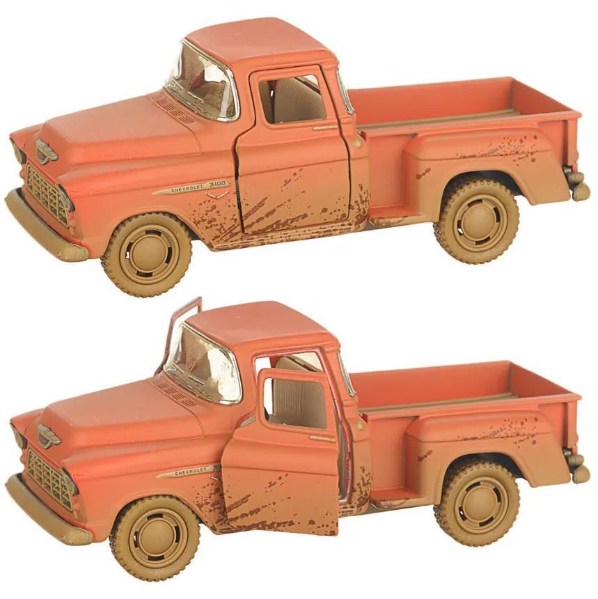 Машинка металлическая Kinsmart 1:32 1955 Chevy Stepside Pick-up (Шеви ...