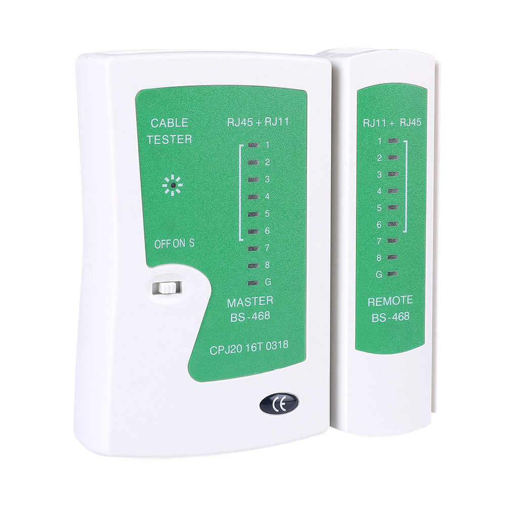 Профессиональный сетевой кабельный тестер RJ45 RJ11 LAN UTP Ethernet ...