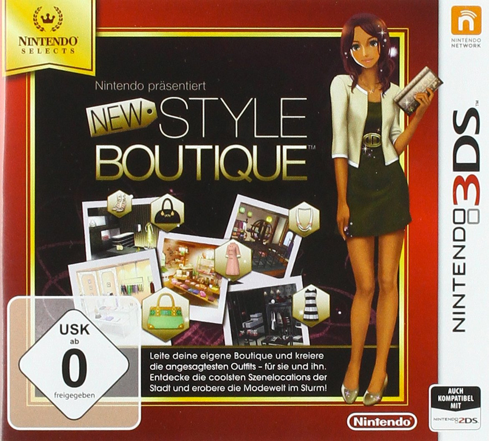 Игра New Style Boutique для 3DS от (Nintendo 3DS, Английская версия) купить  по низкой цене с доставкой в интернет-магазине OZON (435009050)