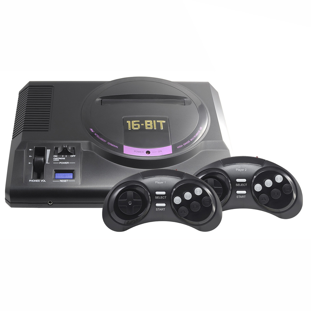 Игровая приставка SEGA Retro Genesis HD Ultra + 225 игр ZD-06b (2  беспроводных 2.4 ГГц джойстика, HDMI кабель) - купить с доставкой по  выгодным ценам в интернет-магазине OZON (748031497)