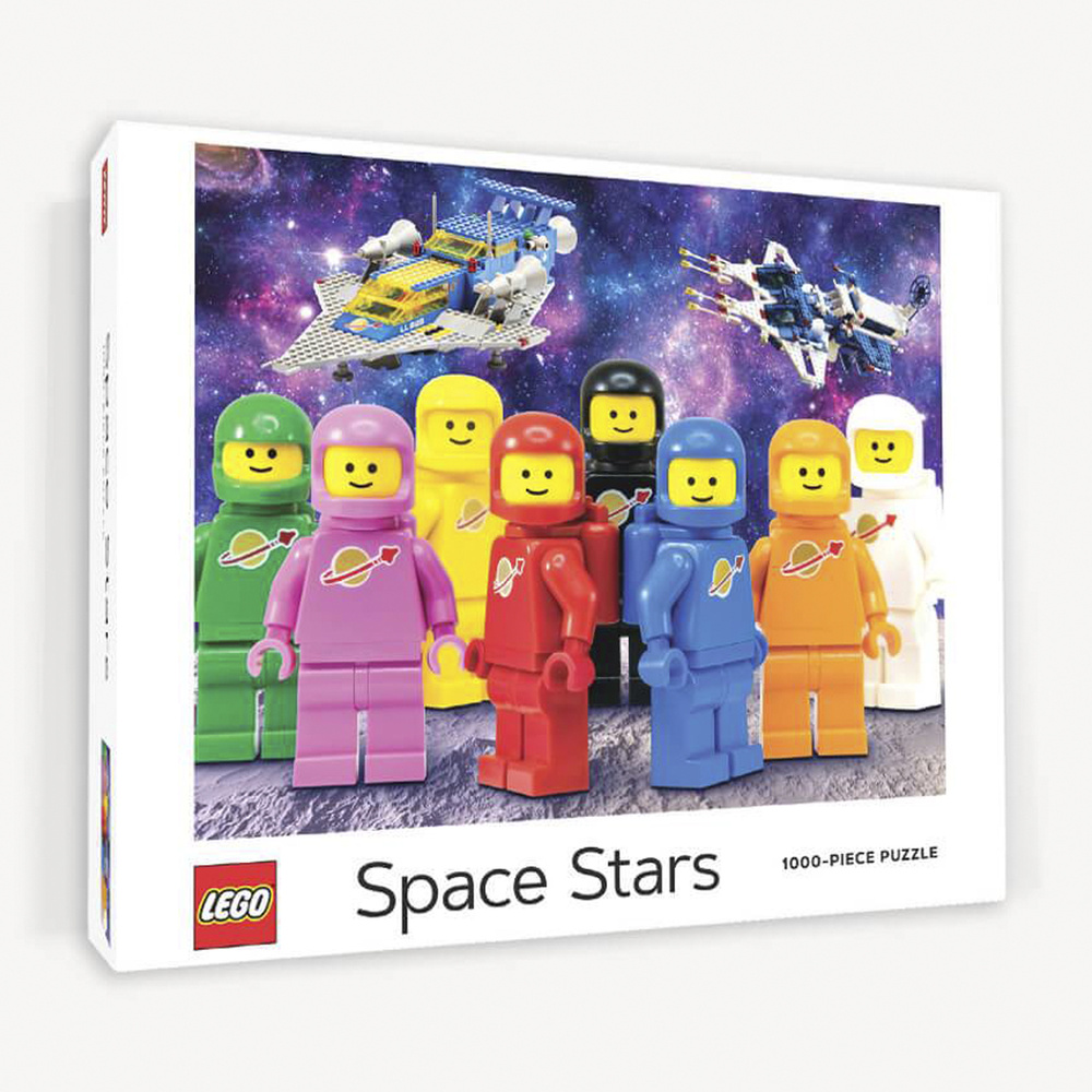 Пазл 1000 элементов LEGO Space Stars. Пазлы - развлечение для всей семьи.  Пазлы для детей. Пазлы для взрослых.