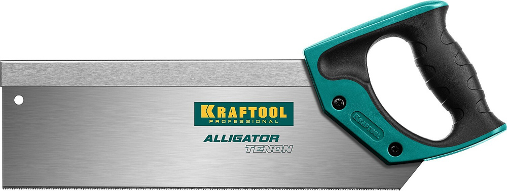 Ножовка с обушком для стусла (Пила) Kraftool Alligator Tenon 15, 14 /15 Tpi, 300 мм, специальный з  #1