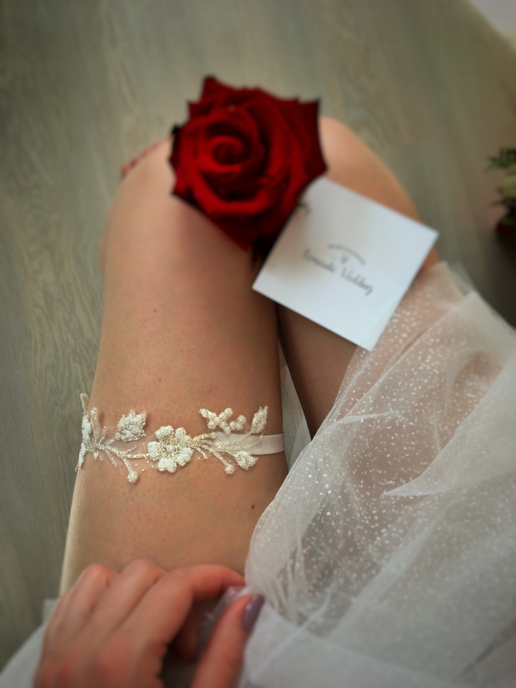 Подвязка Romantic Wedding #1