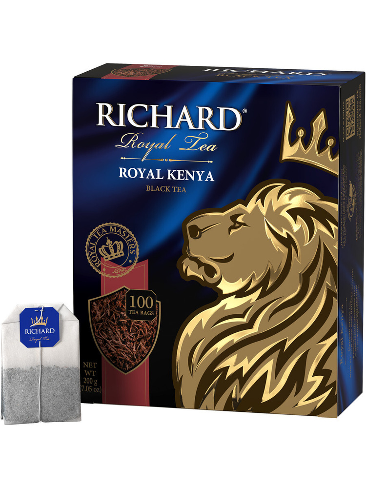 Чай в пакетиках Richard Royal Kenya, 100 шт #1