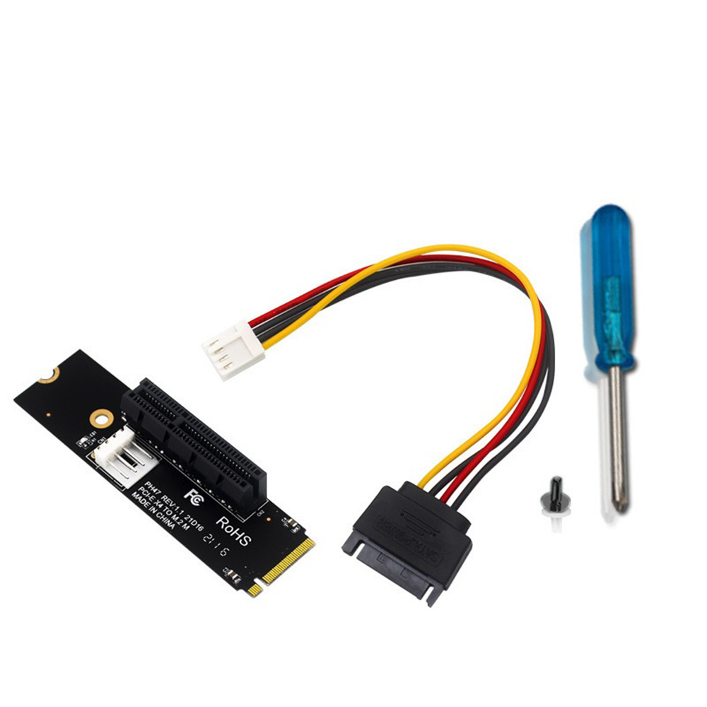Переходник переходной платы NGFF M.2 на PCI-E 4X для майнинга - купить ...