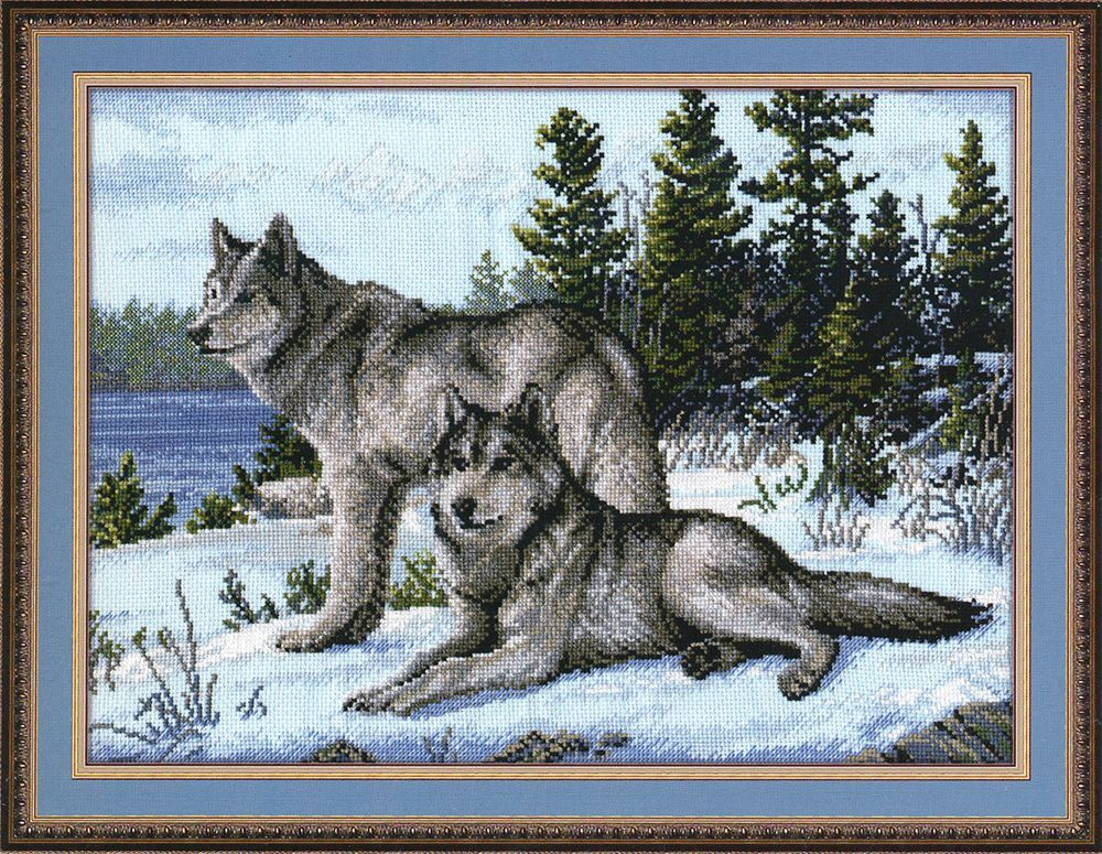Идеи на тему «Волки» (77) | графические схемы, белые волки, вышивка крестом