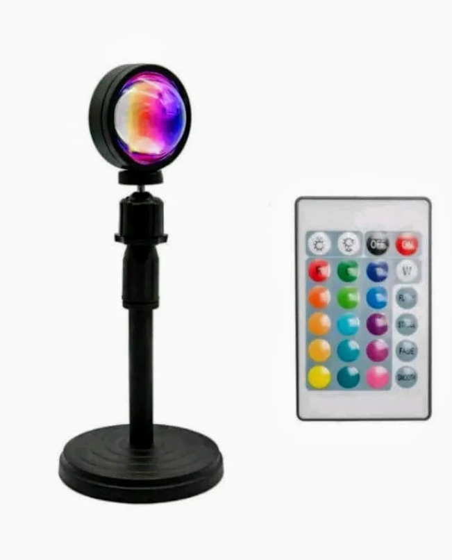 Led sunset store projector