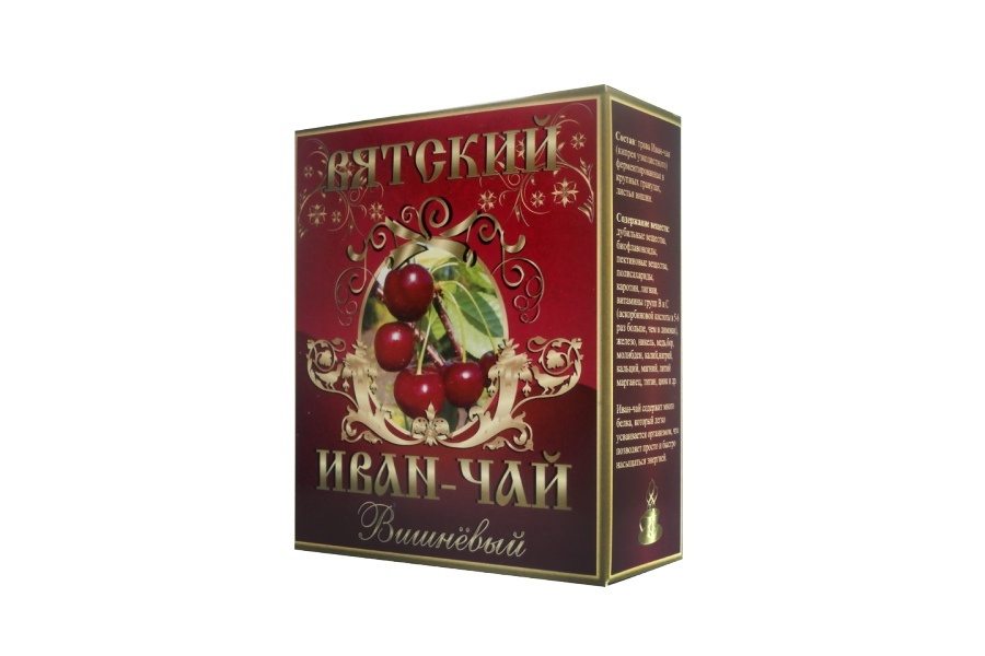 Чайный напиток Вятский Иван-чай  Вишнёвый, 100 гр #1
