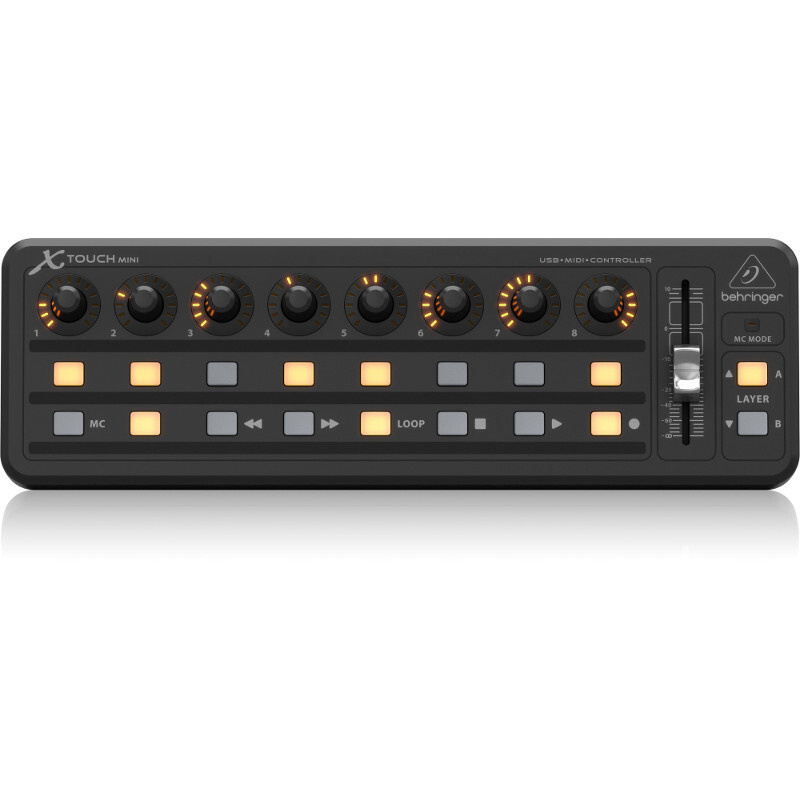 MIDI контроллер Behringer X TOUCH MINI - купить с доставкой по выгодным ...