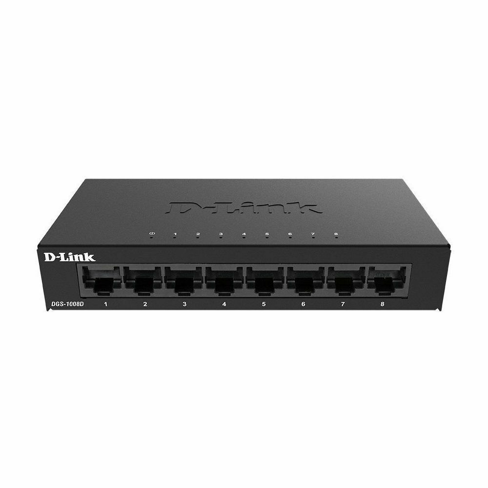 Коммутатор D-Link DGS-1008D - купить по выгодной цене в интернет ...