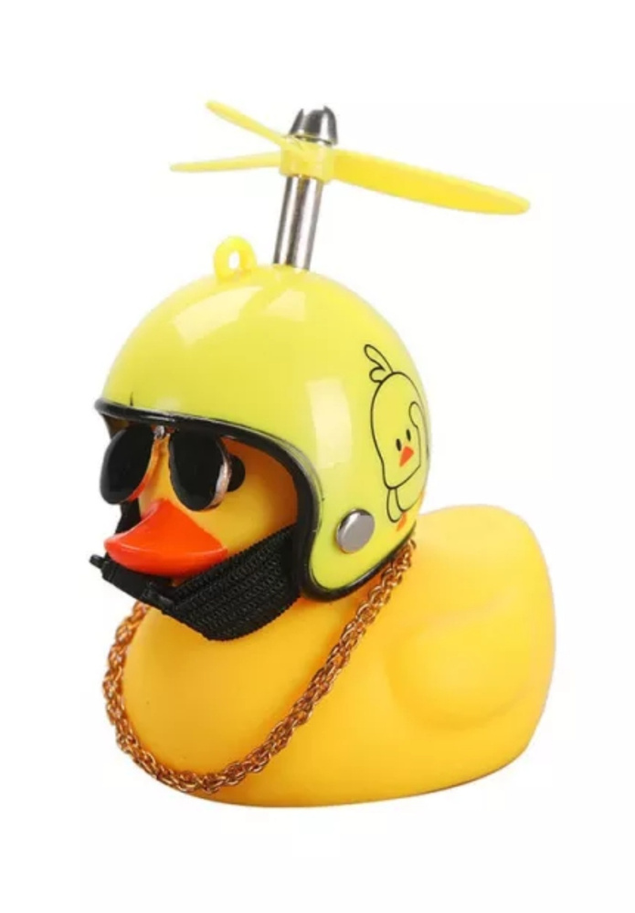 Утка в шлеме с пропеллером автомобильная - купить по выгодным ценам в ...