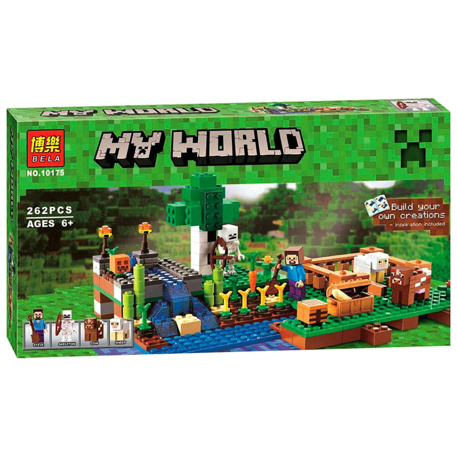 Конструктор BELA 10175 My World Ферма купить на OZON по низкой цене ...