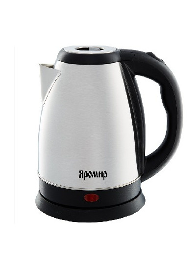 Купить электрический чайник Яромир ЯР-1004 1800Вт, 1,5л сталь, Металл ...