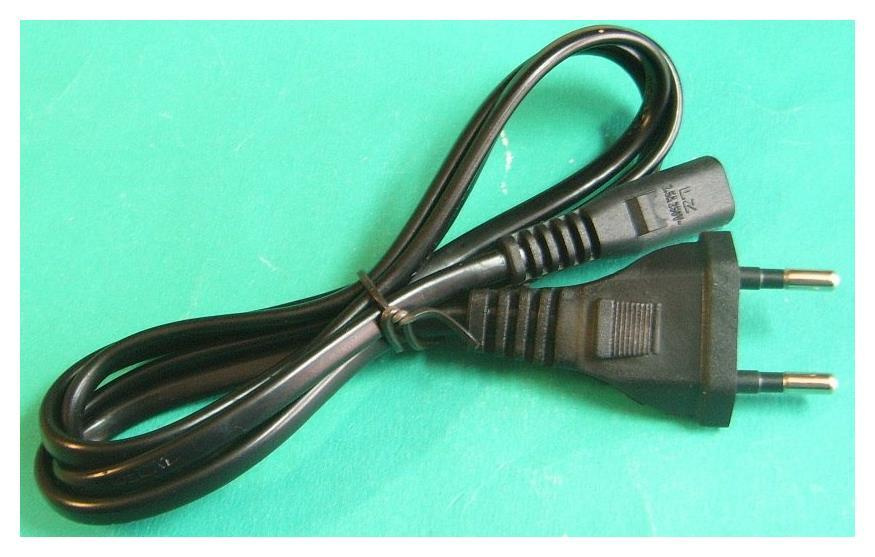 Кабель 220в ШНУР 2pin 1,2м для электробритвы - купить по низкой цене в ...